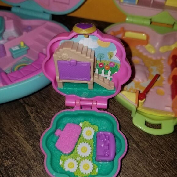 Polly Pocket blue bird Lot from NONE smoking home mix lot - Picture 4 of 16